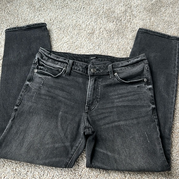 Express Slim Straight Hyper Stretch Jeans - 32 x 32 - Picture 3 of 4